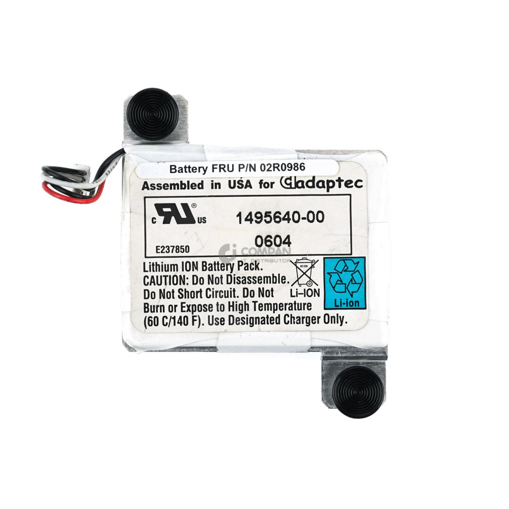 02R0986 IBM  BATTERY FOR RAID 6M U320 SCSI