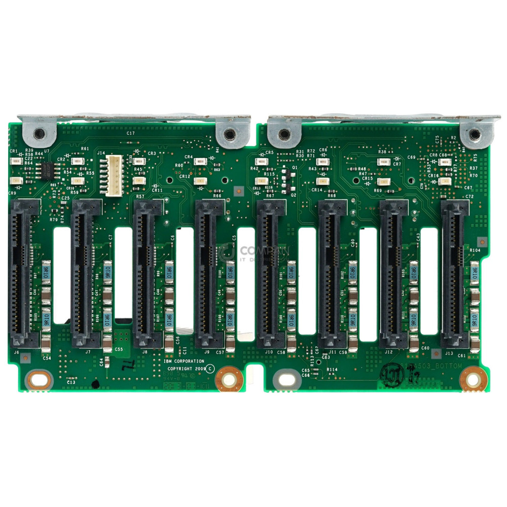 94Y6670 IBM SAS BACKPLANE 8BAY 2.5 WITH 59Y3459 POWER CABLE OR X3650 M3 81Y4592, 46M6453, 59Y3459
