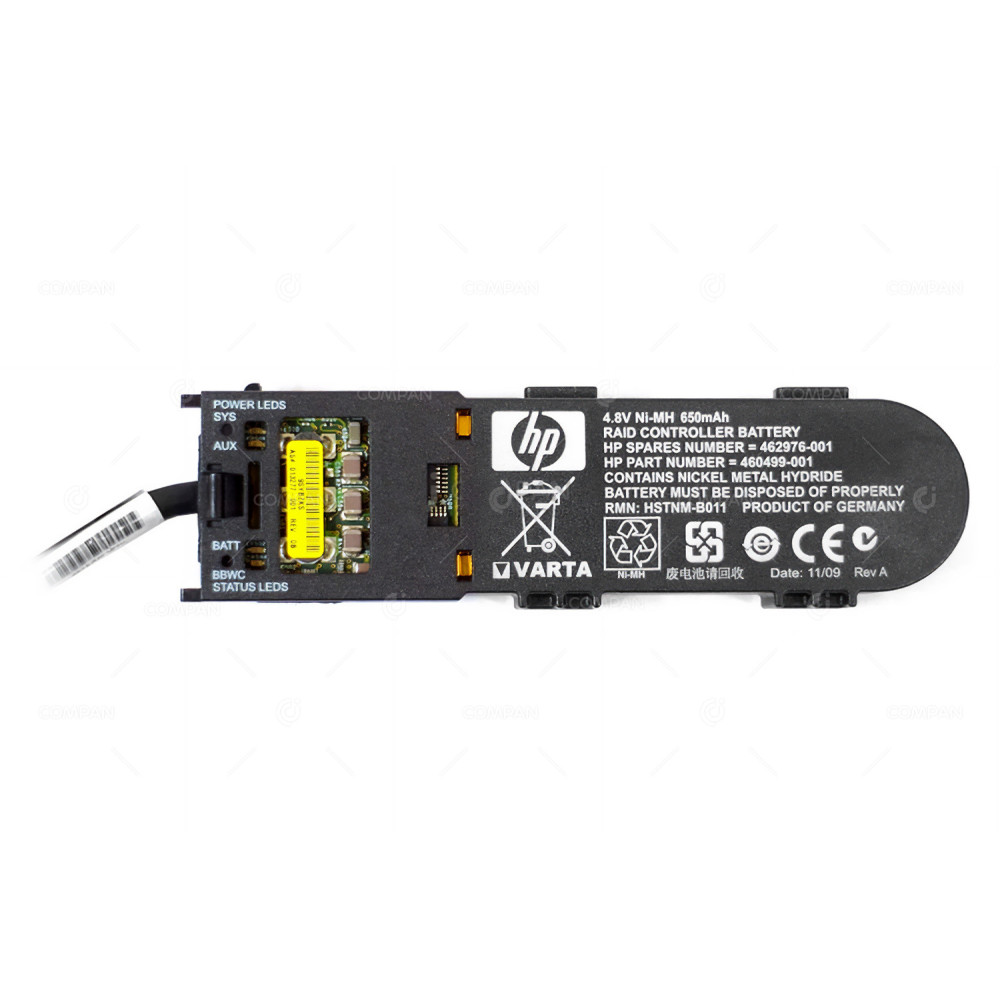 462976-001 HP BATTERY 650MAH  4.8V NI-MH FOR HP SMARTARRAY P410 P411