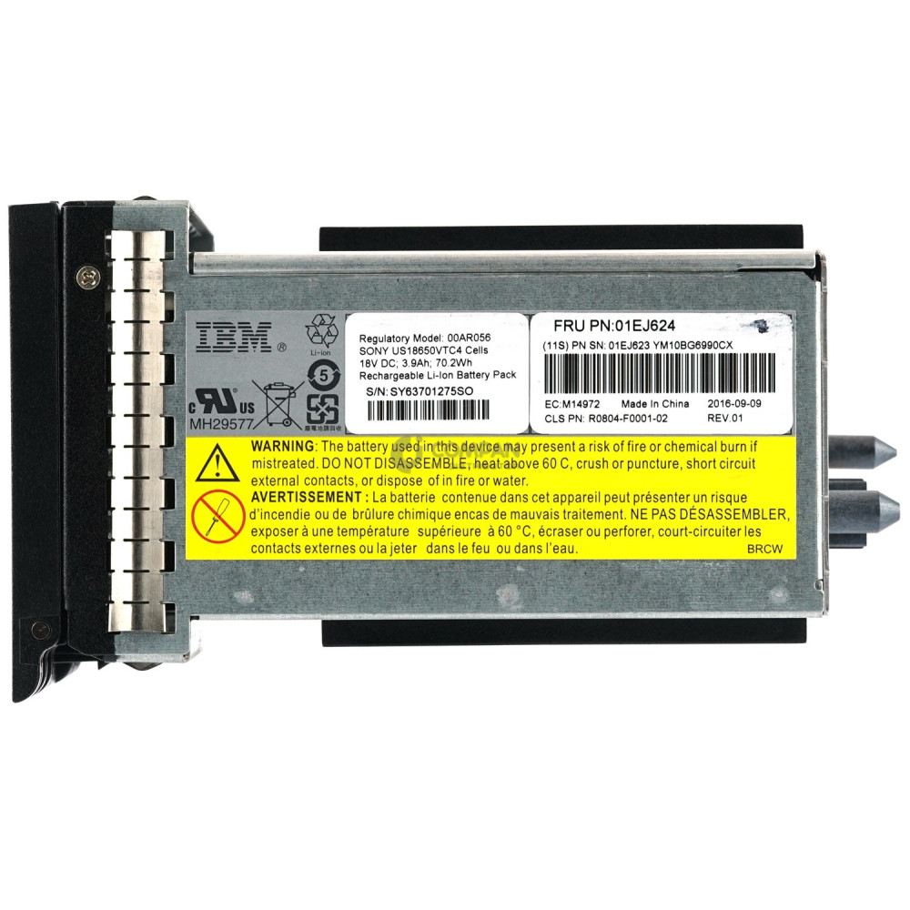 01EJ624 IBM CONTROLLER BATTERY FOR IBM FLASHSYSTEM 840 900