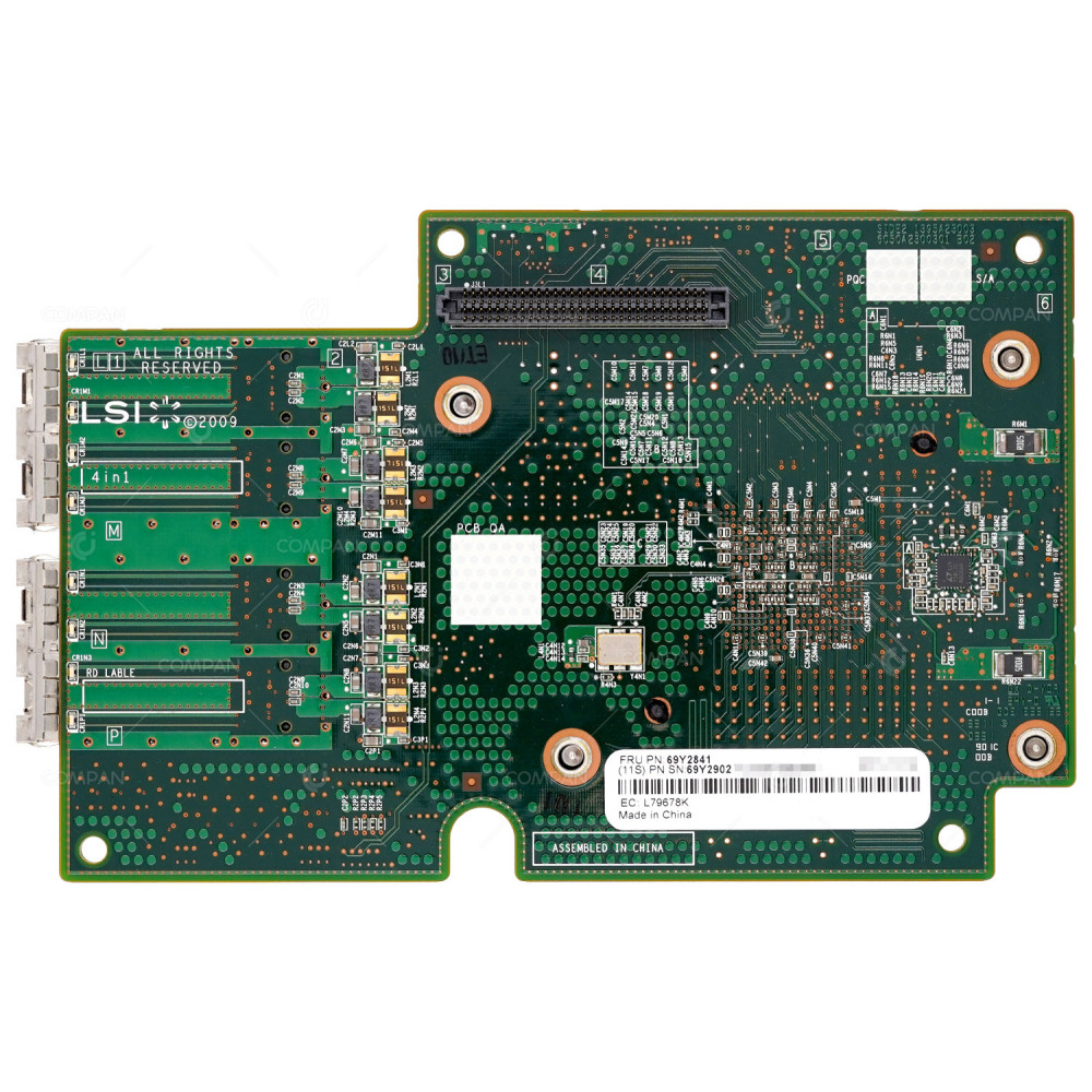 69Y2841 IBM  4-PORT 8GB FC DAUGHTER CARD FOR IBM SYSTEM STORAGE DS3500 SERIES