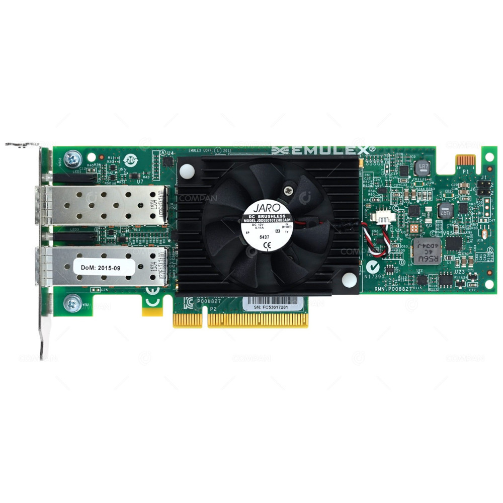6FC2Y DELL EMULEX OCE14102 DUAL PORT 10GB SFP NETWORK ADAPTER LOW PROFILE