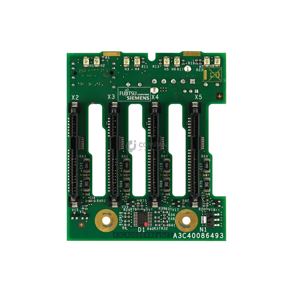 A3C40086493 FUJITSU BACKPLANE SAS 4BAY2.5 FOR TX200 S4 TX1320 M1 A3C40086492