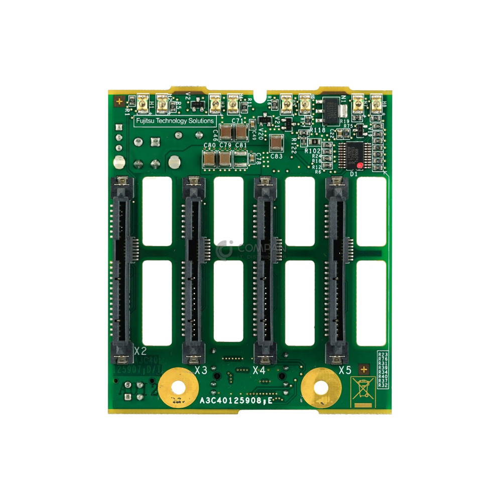 A3C40125908 FUJITSU BACKPLANE SAS HDD 4BAY SFF FOR RX300 S7 S8 TX300 S7 -