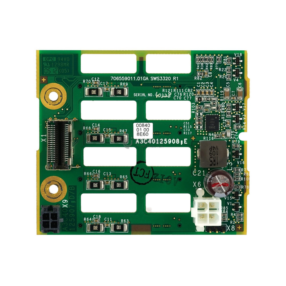 A3C40125908 FUJITSU BACKPLANE SAS HDD 4BAY SFF FOR RX300 S7 S8 TX300 S7 -