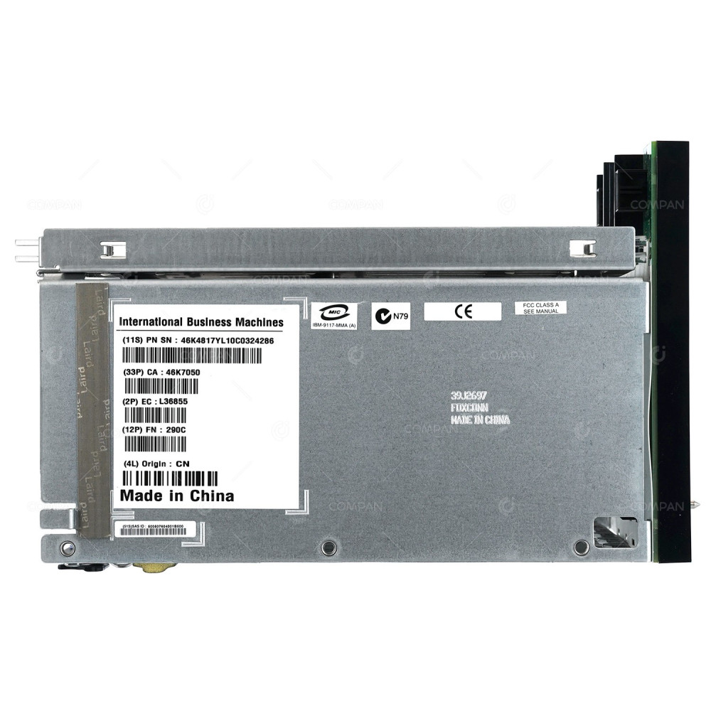 46K4817 IBM 6-SLOT SAS BACKPLANE FOR P570 PSERIES POWER6 46K7050, 290C, 39J2699