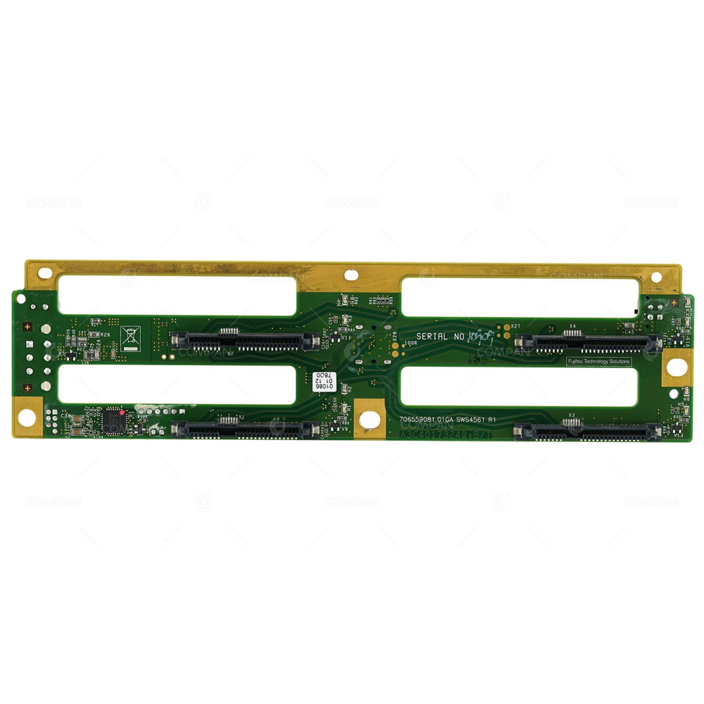A3C40173250 FUJITSU BACKPLANE 4-BAY 3.5 LFF HDD SAS FOR RX2540 M1M2 A3C40173249