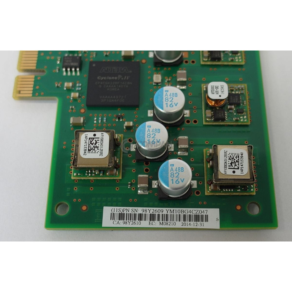 98Y2609 IBM RS 485 2-PORT RJ-45 SERIAL INTERFACE CARD FOR 8205-E6D POWER7 P740