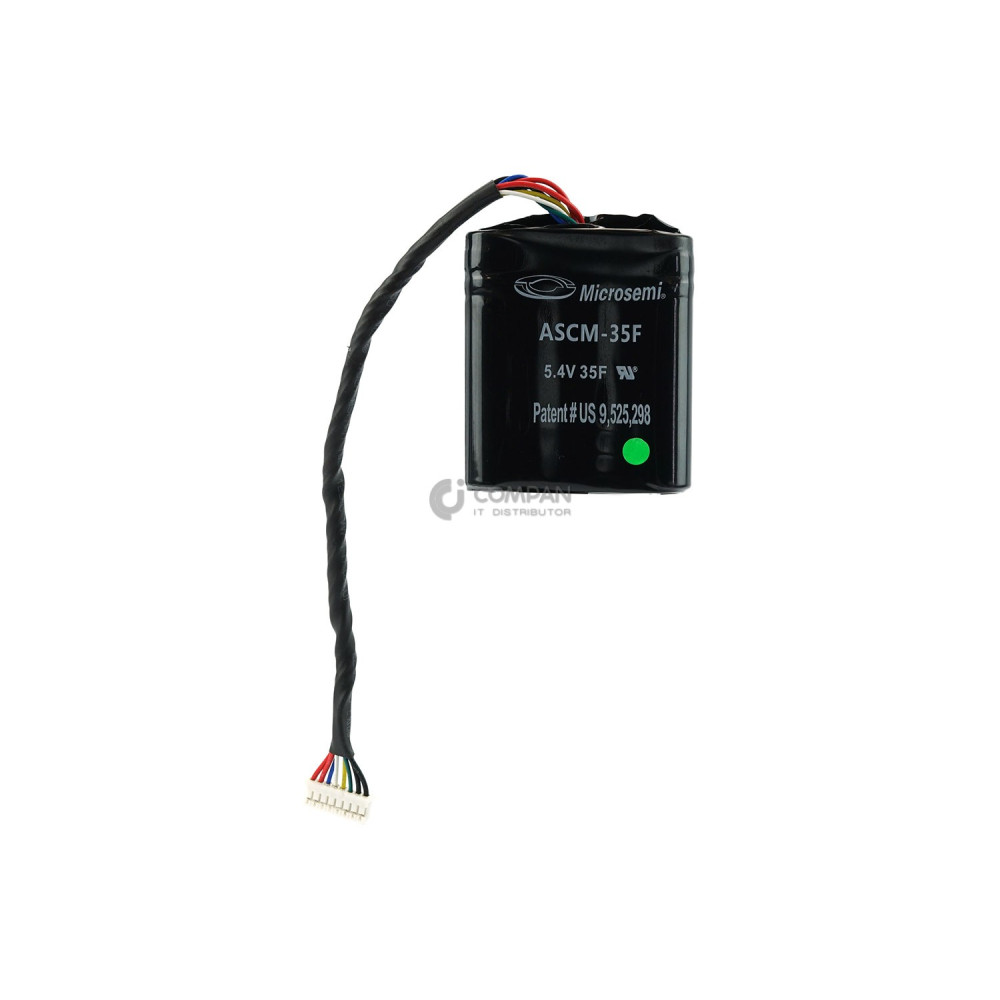 ASCM-35F MICROSEMI BACKUP BATTERY WITH CABLE 5.4V 35F FOR SMARTRAID 3100 SERIES RAIS CARD