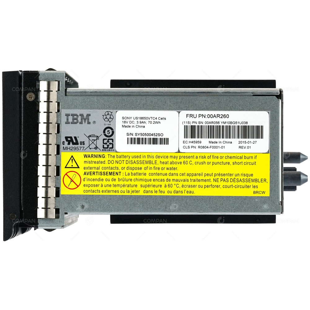 00AR260-FAULTY IBM BACKUP BATTERY FOR X3650 M4 FAULTY