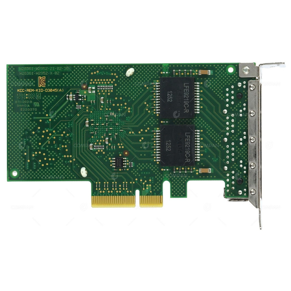 D3045-A11 FUJITSU QUAD PORT 1GB RJ-45 NETWORK ADAPTER CARD LOW PROFILE