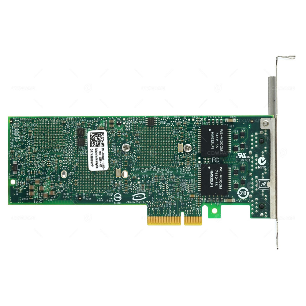 H092P DELL QUAD PORT 1GB PCI-E NETWORK ADAPTER