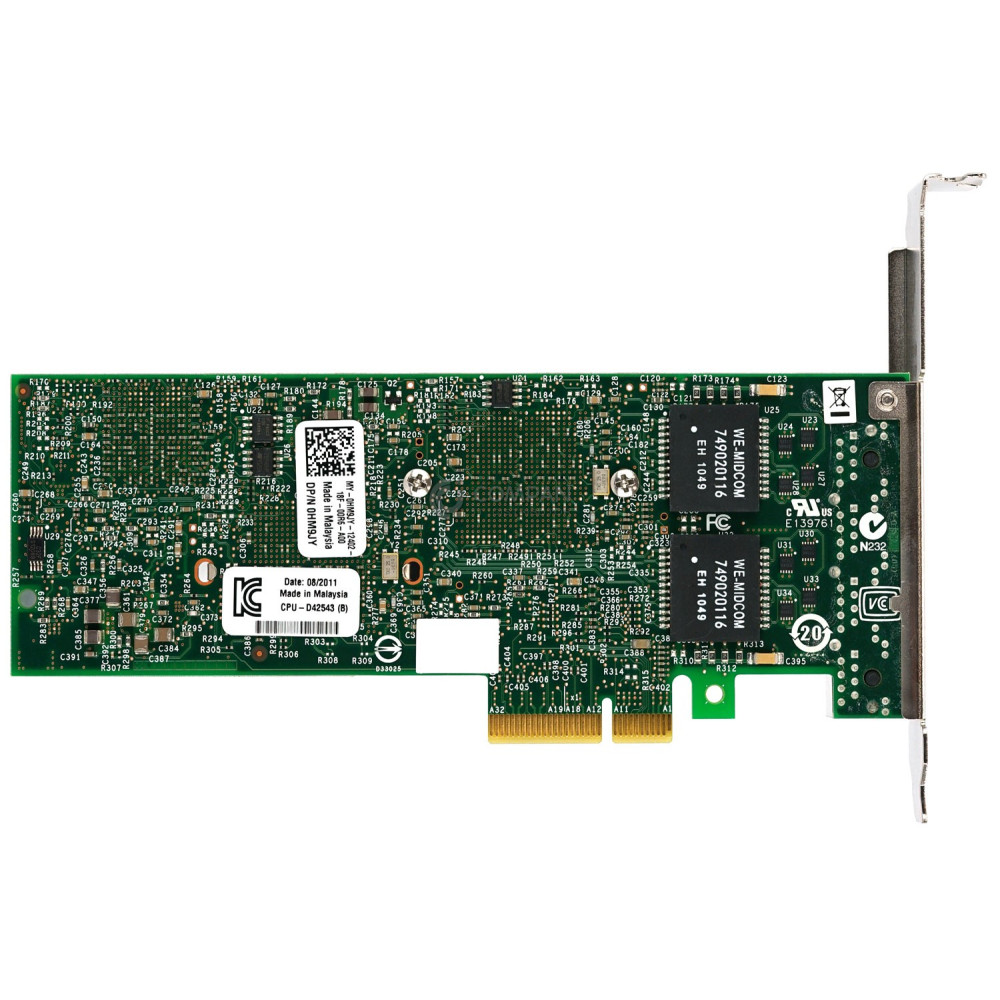 HM9JY DELL PRO/1000 ET QUAD PORT PCI-E SERVER ADAPTER