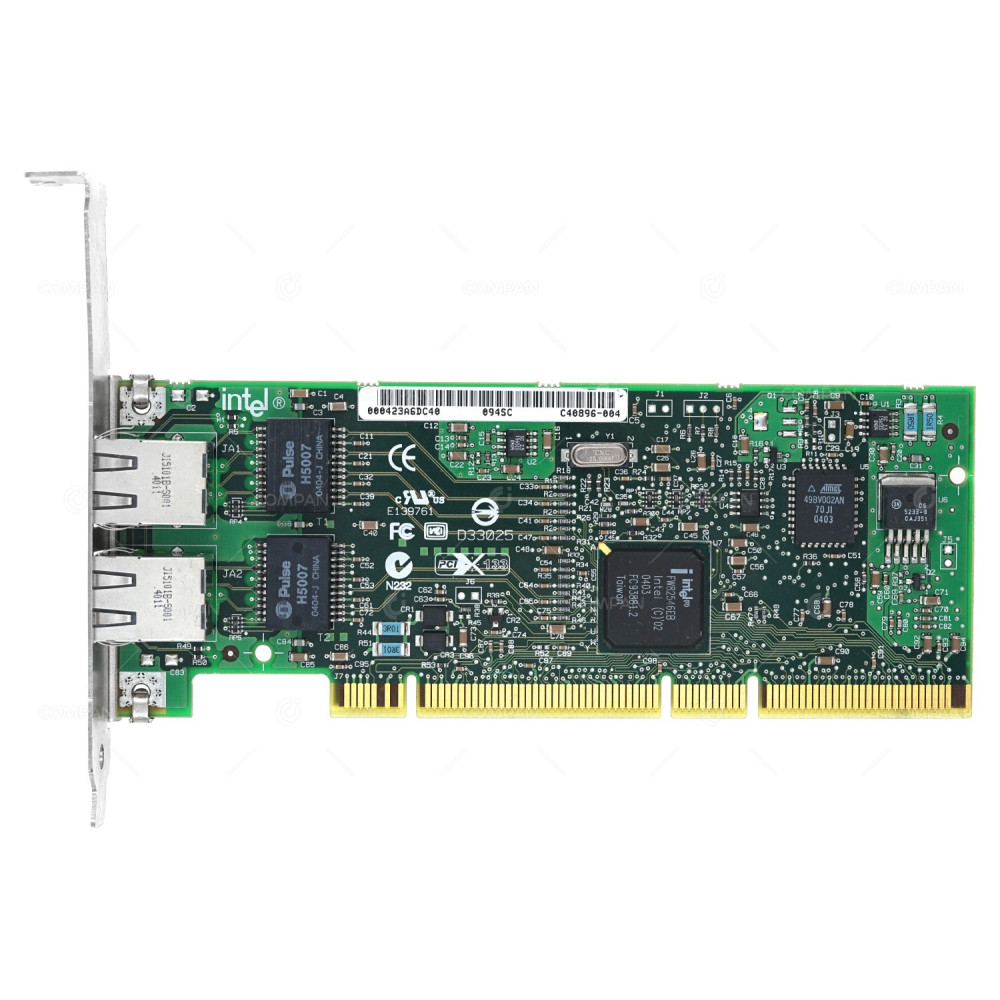 J1679 INTEL PRO 1000 PCI-X DUAL PORT 1GB RJ-45 ETHERNET ADAPTER