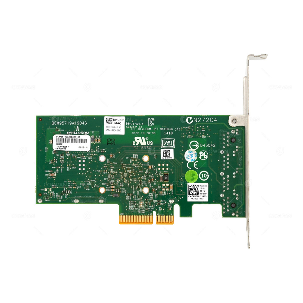 KH08P DELL BROADCOM 5719 QUAD PORT GIGABIT NETWORK ADAPTER
