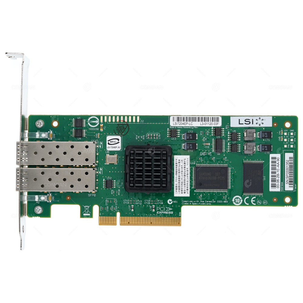 LSI7204EP-LC LSI 4GB DUAL PORT ADAPTER