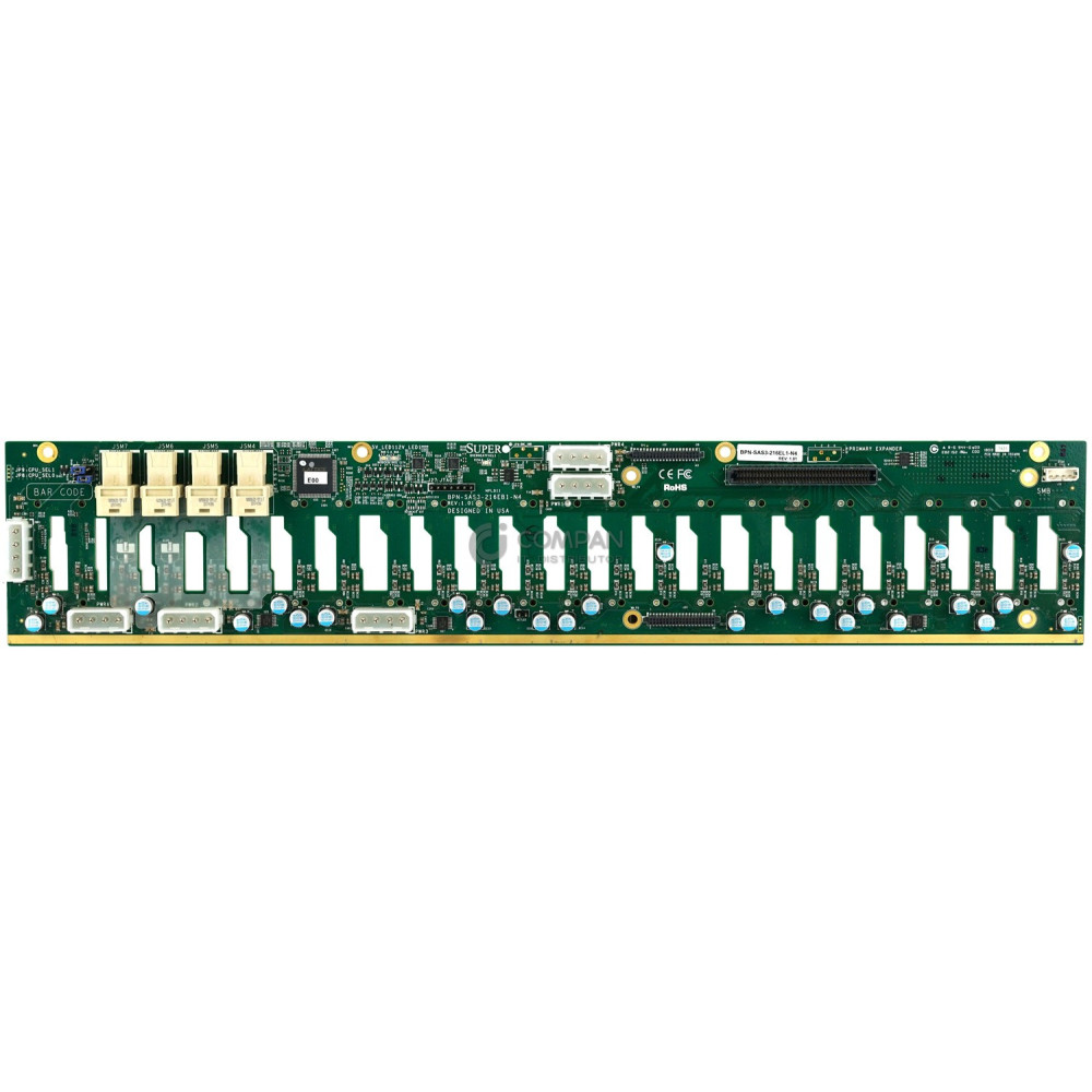 BPN-SAS3-216EB1-N4 SUPERMICRO 24-BAY BACKPLANE FOR CSE-219U BPN-SAS3-216EL1-N4
