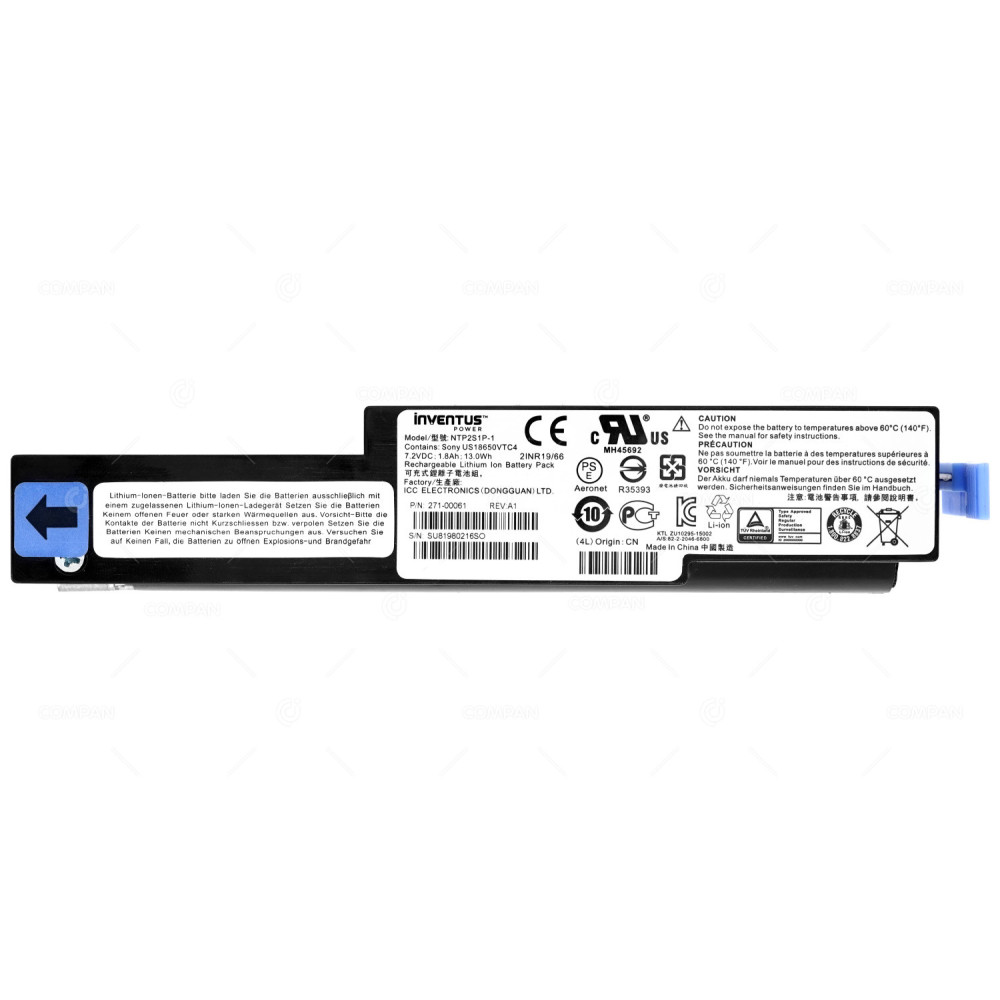 271-00061 NETAPP LI-ION BATTERY MODULE FOR FAS2620 NTP2S1P-1
