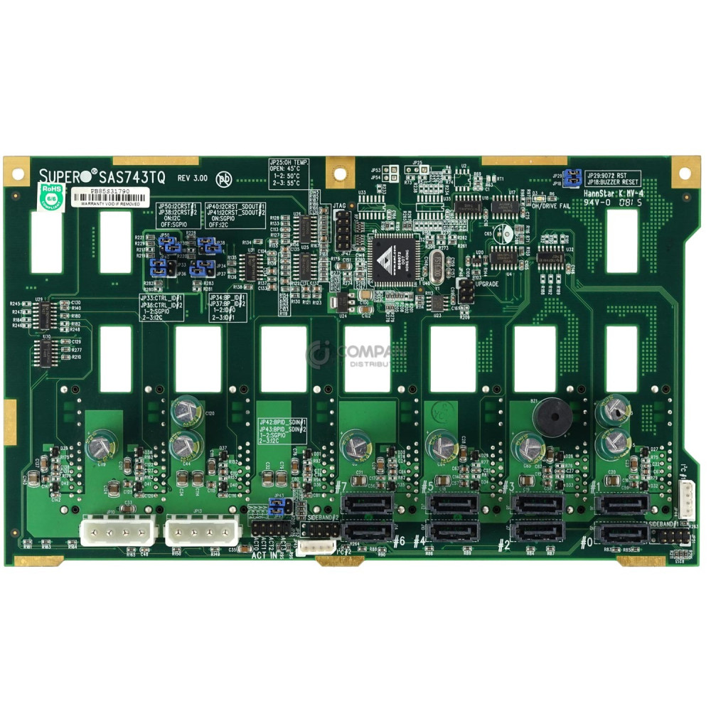 SAS743TQ SUPERMICRO BACKPLANE 8-BAY 3.5 LFF SAS SATA -
