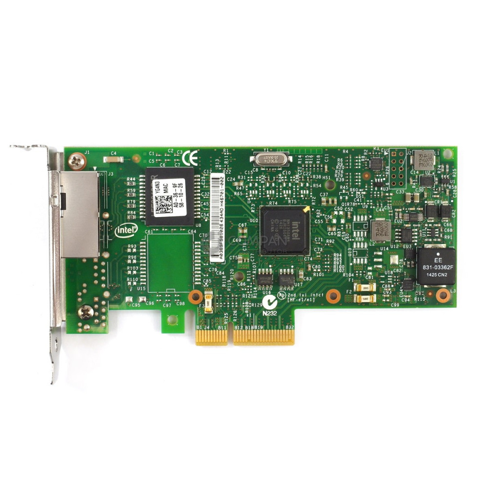 YG4N3 DELL I350-T2 2P GIGABIT ETHERNET PCI-E NETWORK ADAPTER LOW PROFILE