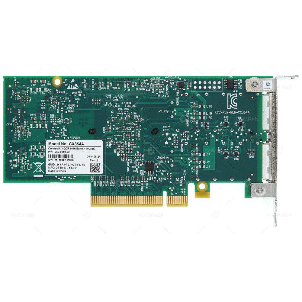 050-0050-02 EMC CONNECTX-3 VPI 10GIGABIT 2-PORTS ETHERNET FOR EMC ISILON NL410