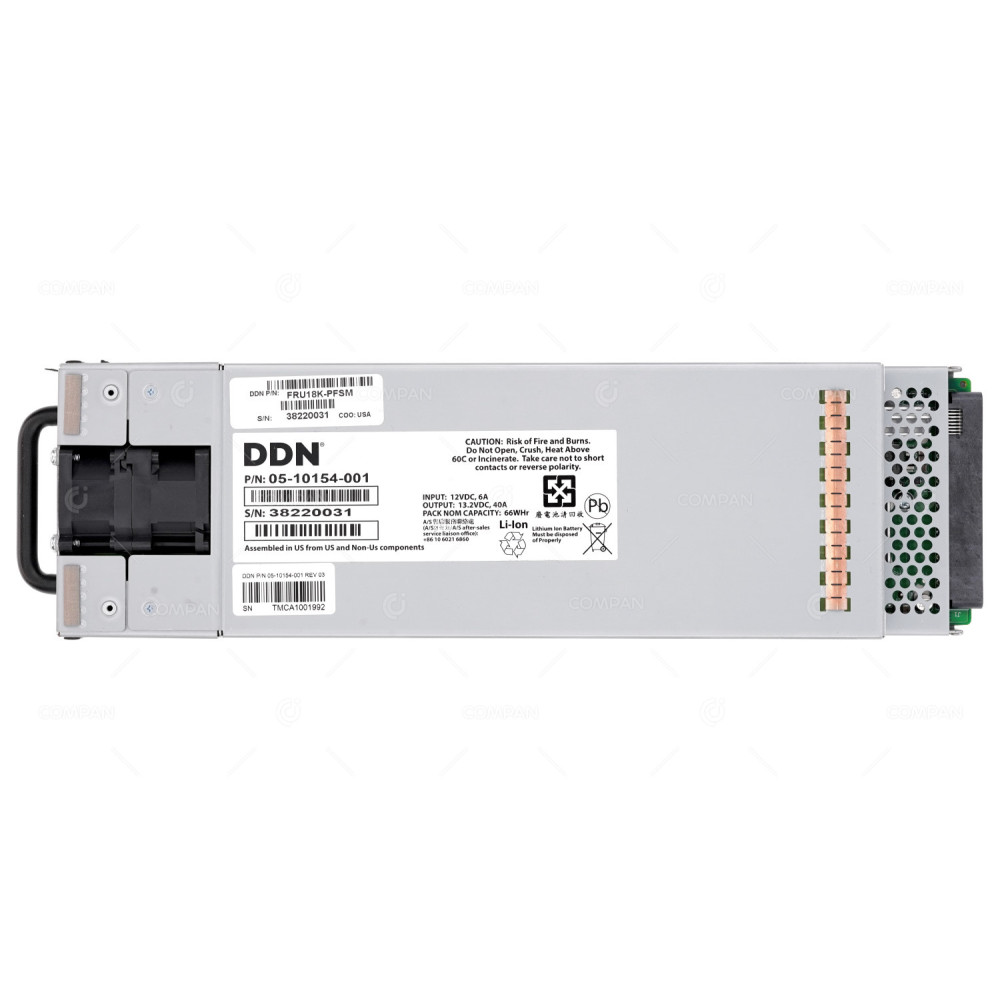 05-10154-001  DDN BATTERY PACK 66WH FOR DDN SFA18KX