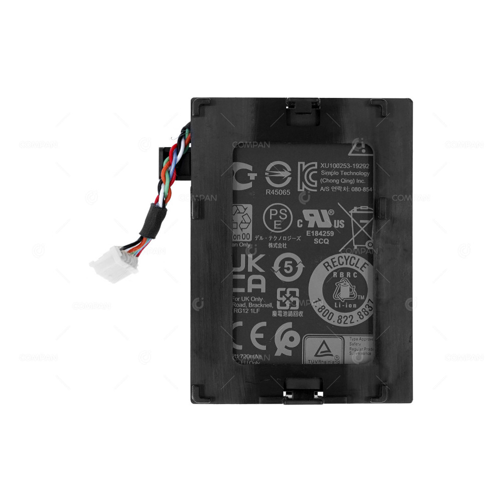 Y0K94  DELL 3.7V 2.66WH BATTERY FOR DELL PERC H750 H755 H755N R750 G15