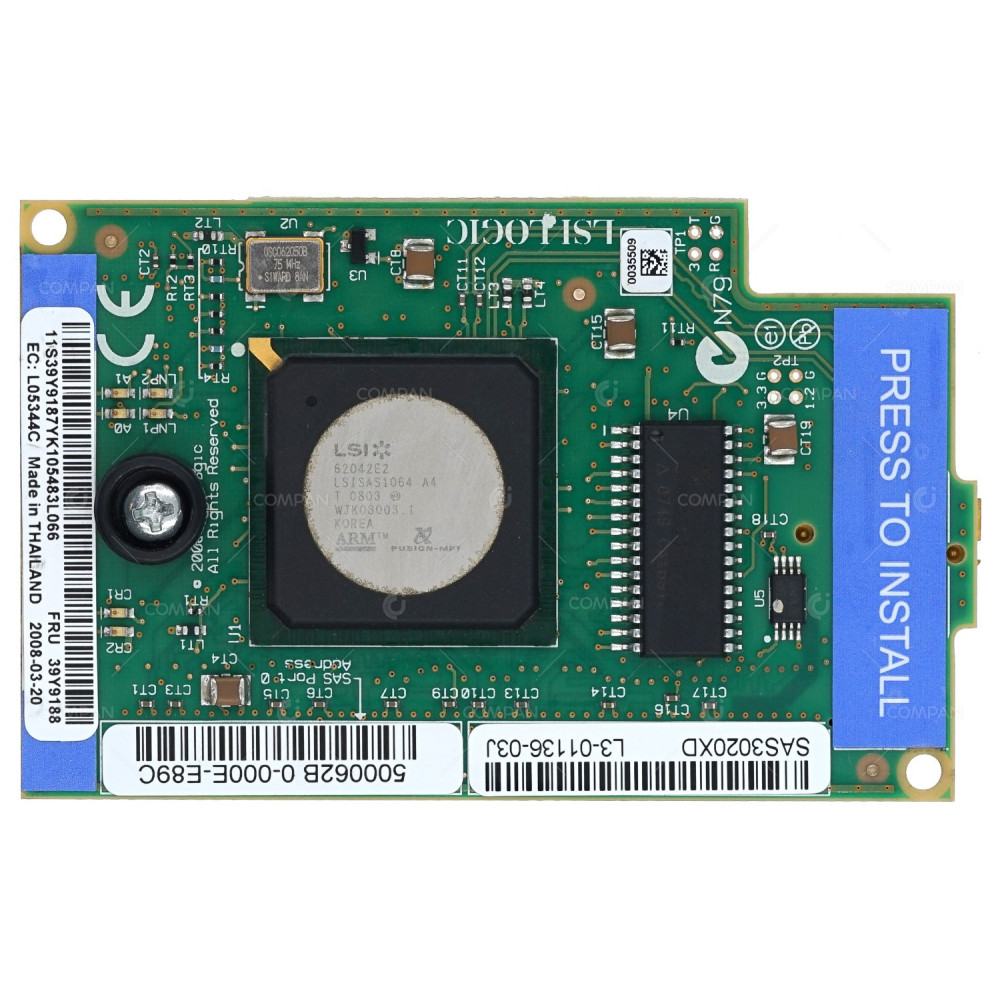39Y9188 IBM BLADECENTER SAS3020XD EXPANSION CARD