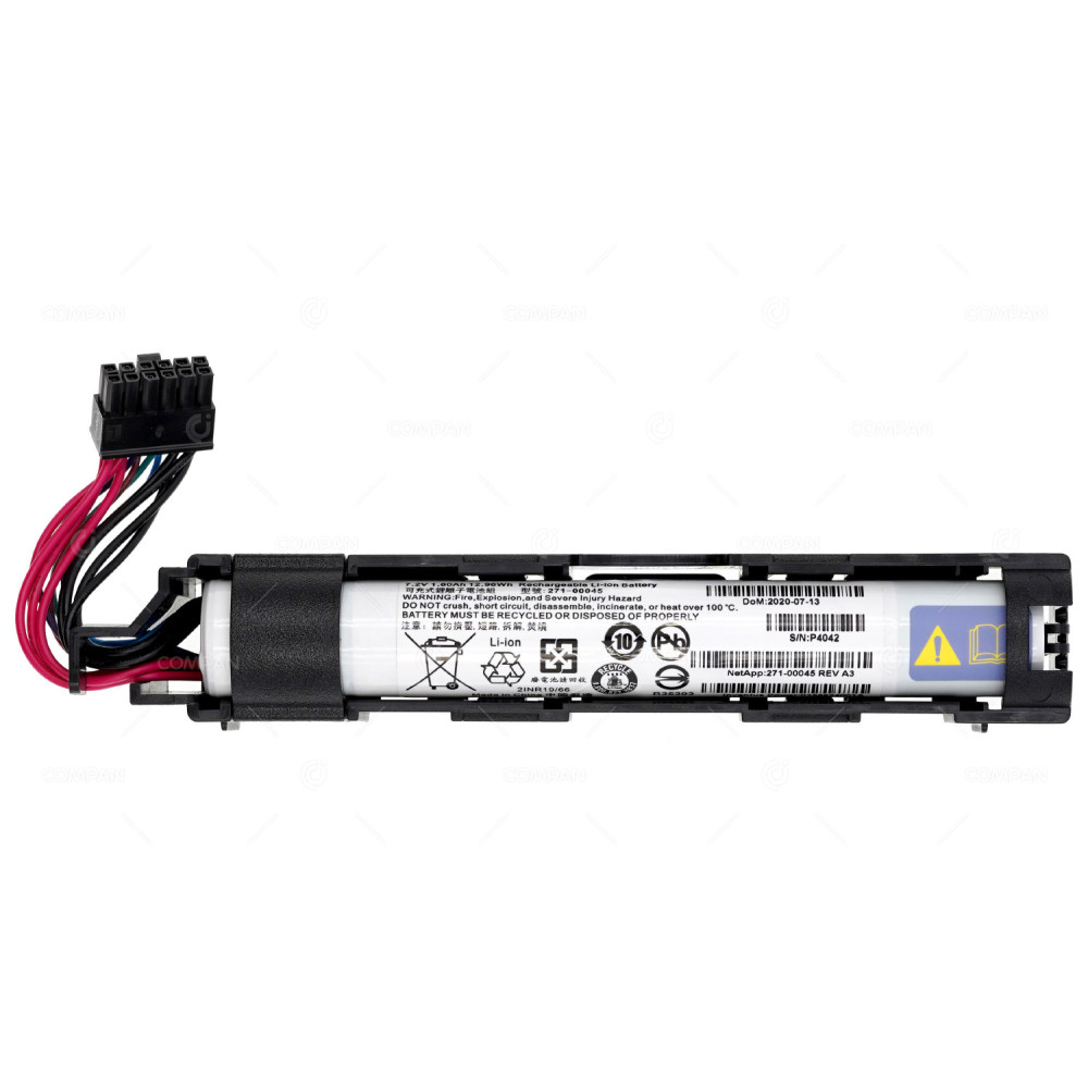 271-00045  NETAPP LI-ION BATTERY MODULE 7.2v 1.80Ah 12.98Wh FOR NETAPP AFF-A800
