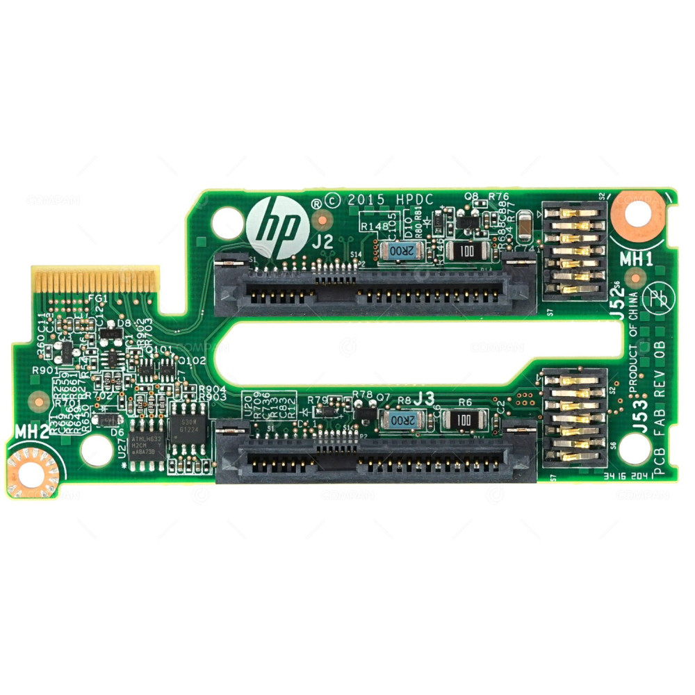 744412-001 HP BACKPLANE 2-BAY 2.5 SFF HDD SAS SATA FOR PROLIANT BL460C G9 740045-001