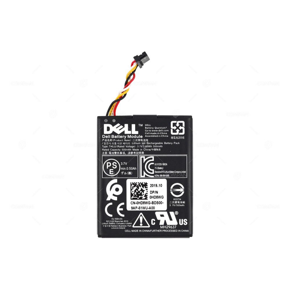 HD8WG MX  DELL BATTERY FOR PERC H730P MX