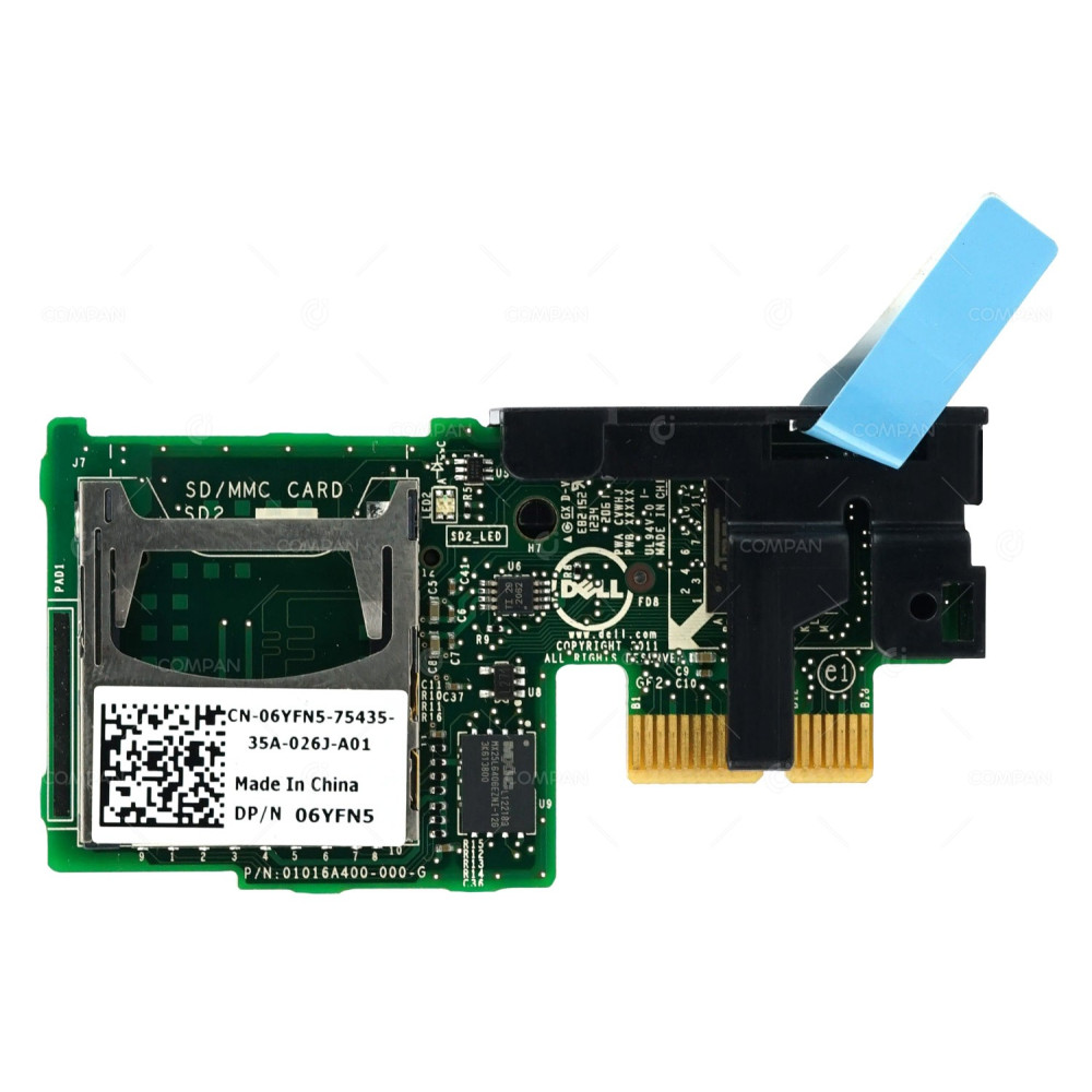 6YFN5 DELL MULTIMEDIA CARD SD/MMC FOR DELL POWEREDGE R420 R620 R720