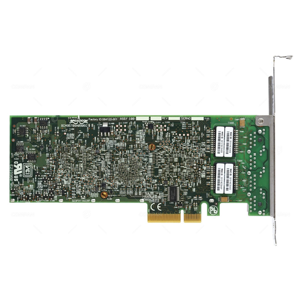 R519P DELL BROADCOM 5709C QUAD PORT 1GB RJ-45 ADAPTER