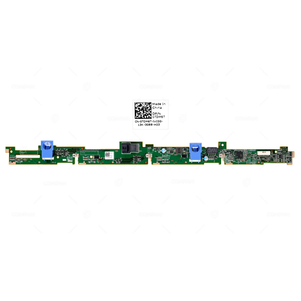 TDM6T  DELL 4-BAY SAS SATA 3.5" LFF HDD BACKPLANE FOR DELL POWEREDGE R440 R640