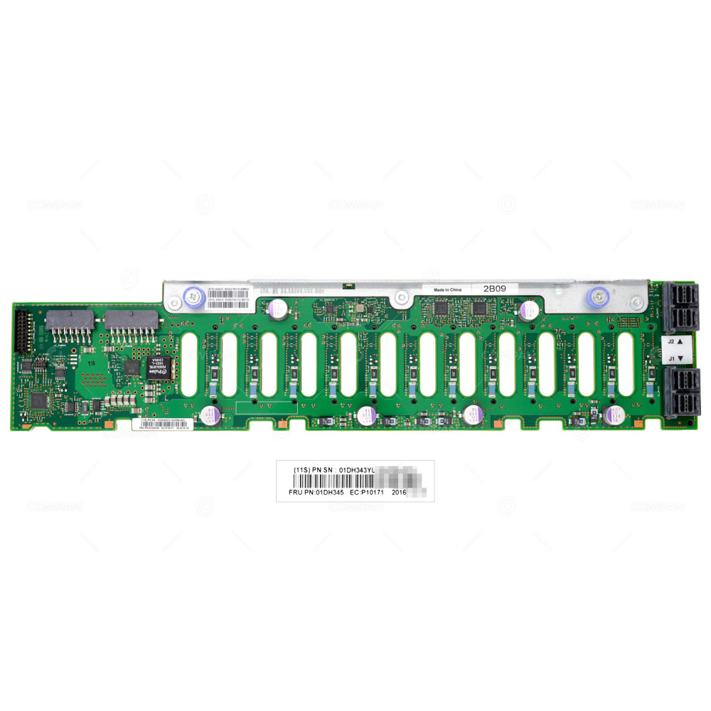 01DH345  IBM 12-BAY 2.5" SFF SAS/SATA DRIVE BACKPLANE FOR IBM POWER SYSTEM S812L