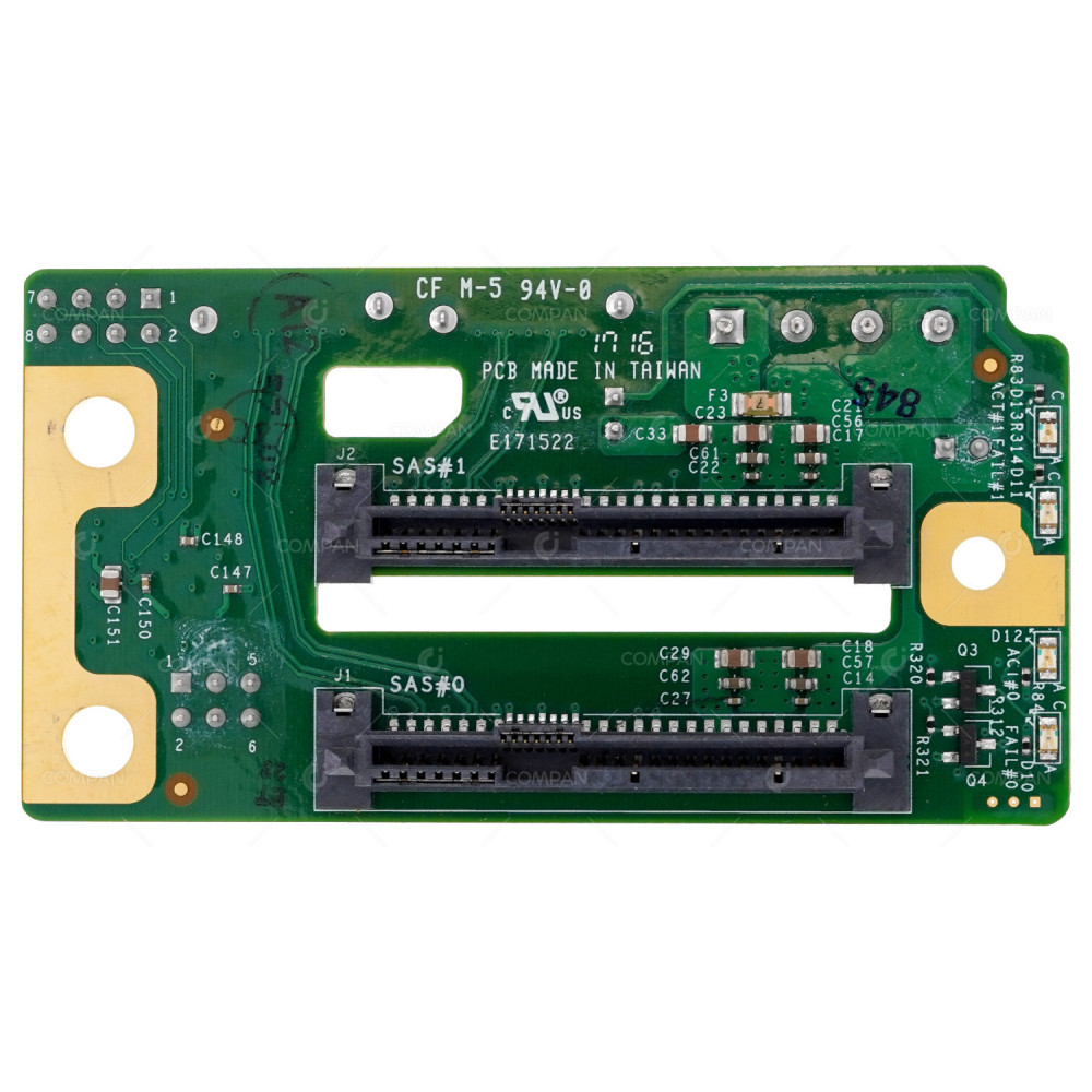 BPN-SAS3-118GQE  SUPERMICRO 2-BAY 2.5 SFF BACKPLANE SAS SATA FOR SYS-1029GQ-TRT