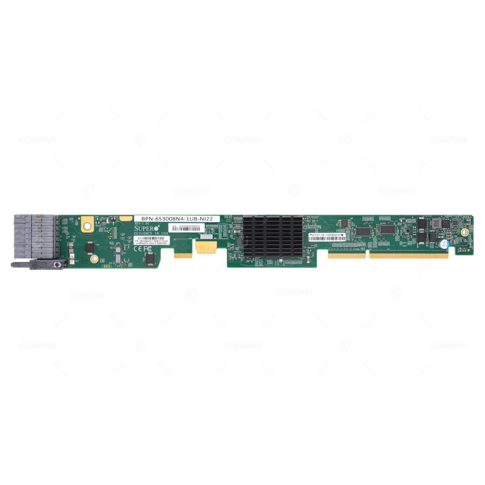 BPN-6S3008N4-1UB-NI22 SUPERMICRO SAS NVME BACKPLANE ADAPTER FOR NX-TDT-4NL-G6