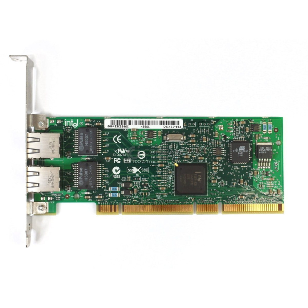C41421-003 INTEL PRO/1000 MT DUAL PORT SERVER ADAPTER PCI-E