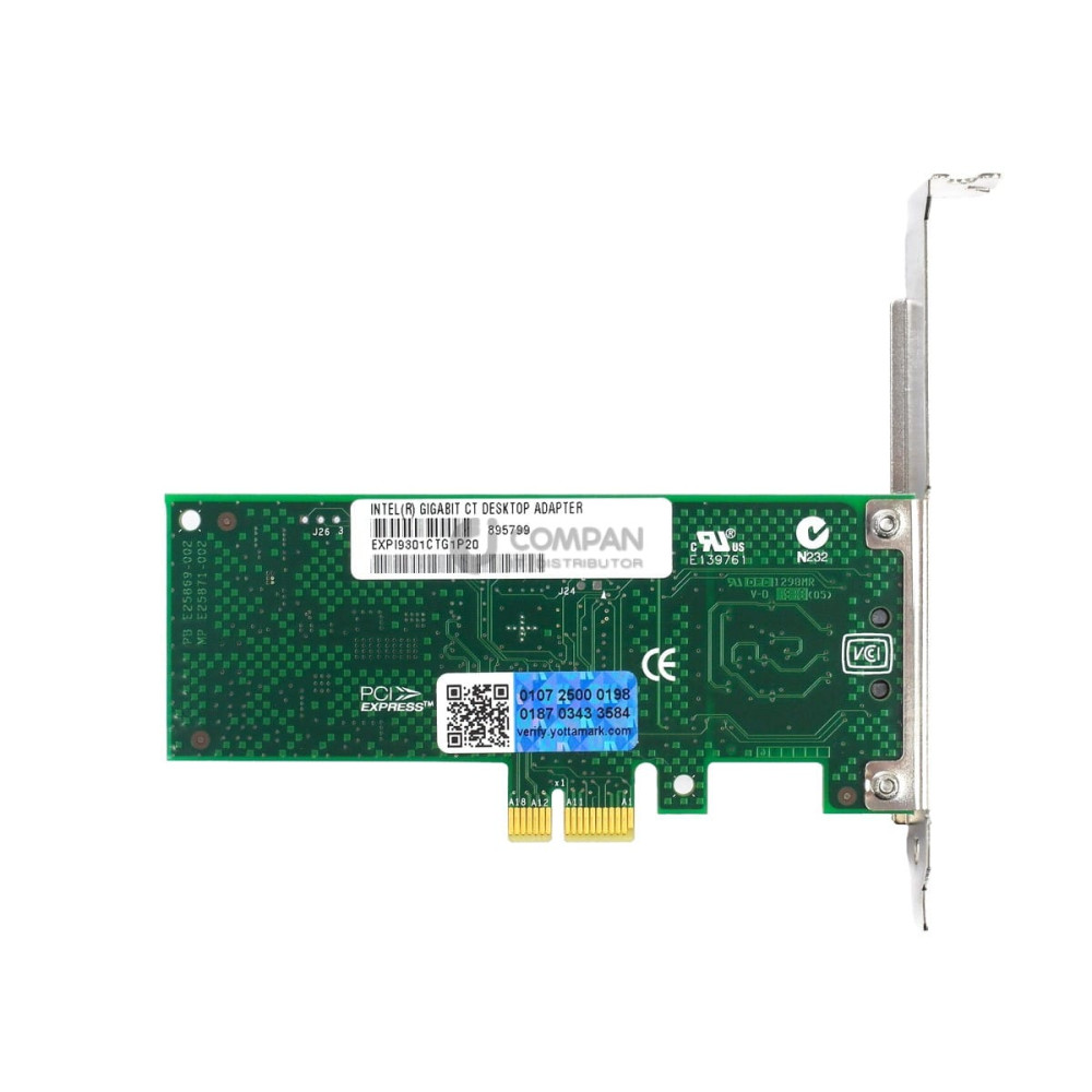 E25867-006 INTEL PRO/1000 SINGLE PORT SERVER ADAPTER PCI-E