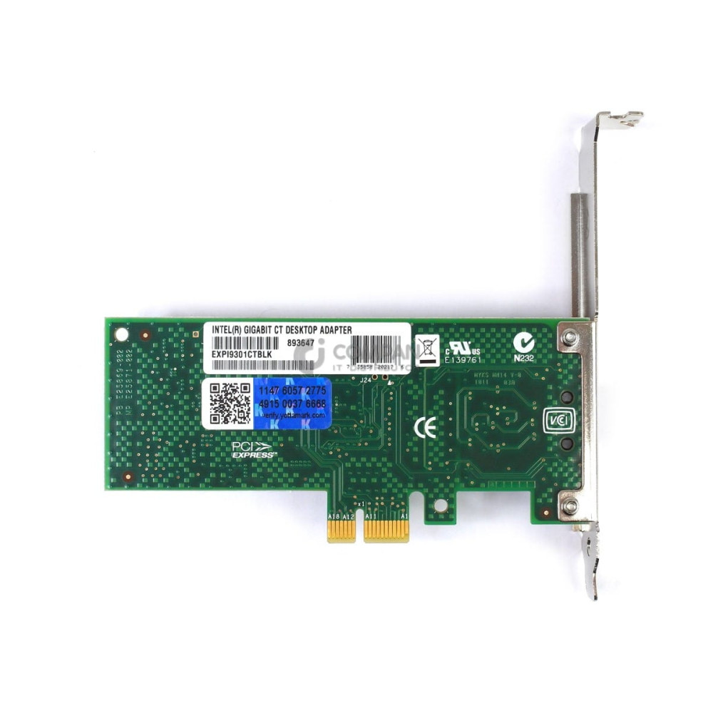 E46981-005 INTEL PRO/1000 SINGLE PORT SERVER ADAPTER PCI-E