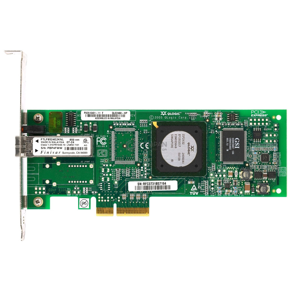 407620-001 HP QLE2460 4GB PCI-E SINGLE PORT ADAPTER