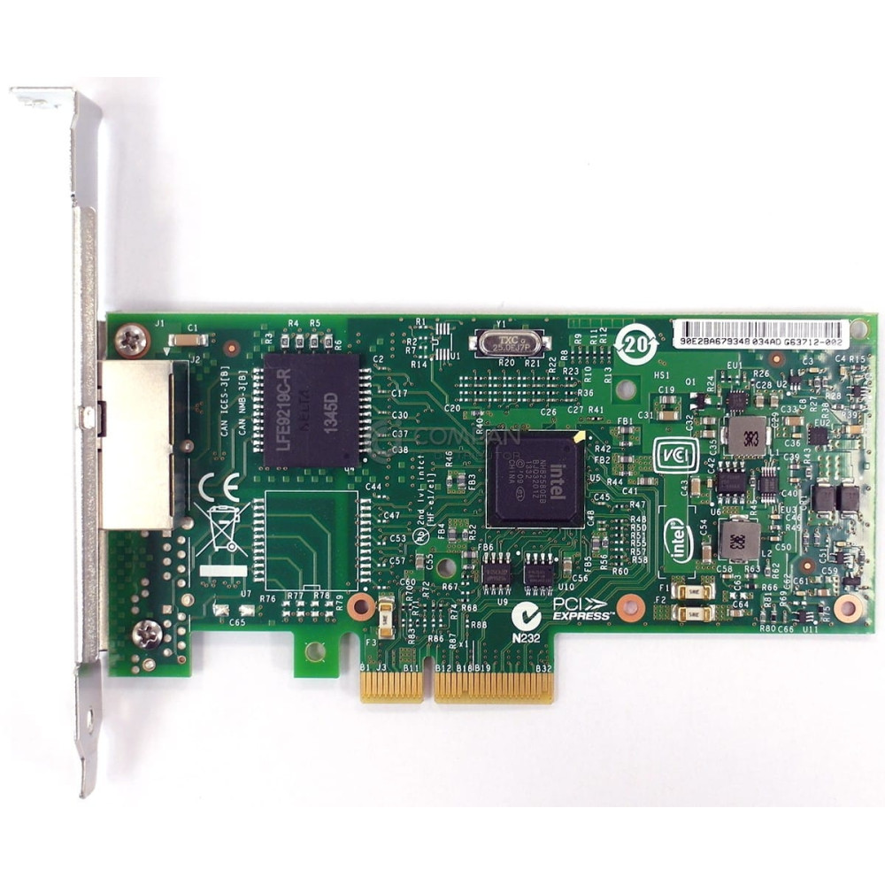 94Y5166 IBM INTEL I340-T2 DUAL PORT RJ-45 ETHERNET ADAPTER PCI-E