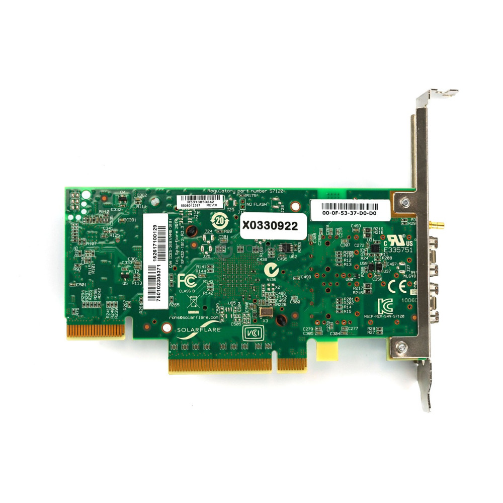 750102305371 SOLARFLARE 10GB SFP+ DUAL PORT PCIE 3.0 NETWORK CARD ADAPTER