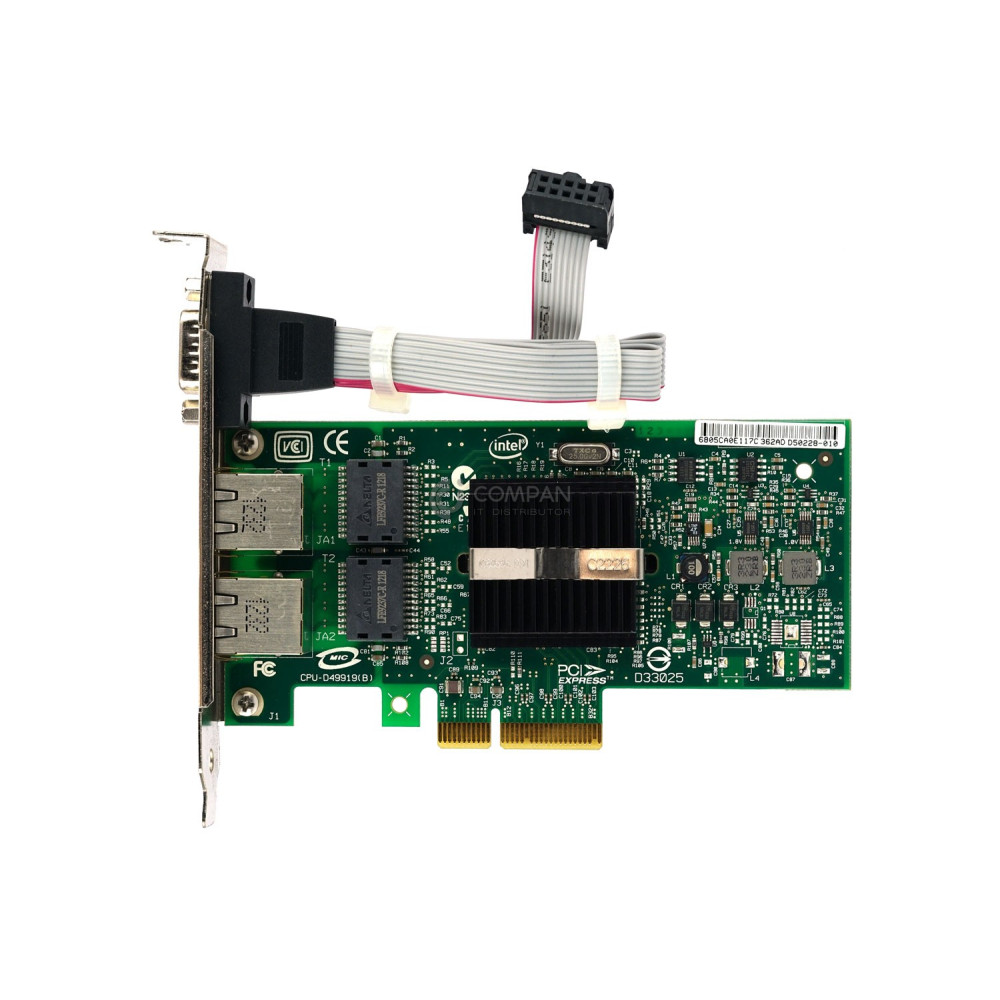 D50228-010 INTEL PRO/1000 PT ADAPTER DUAL PORT 1GB RJ-45 WITH RISER