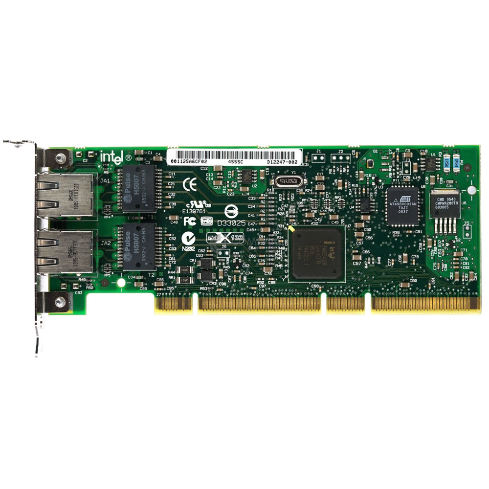 03N4701 LP IBM INTEL 1GB DUAL PORT 1GB BASE-TX  ETHERNET PCI-X ADAPTER LOW PROFILE