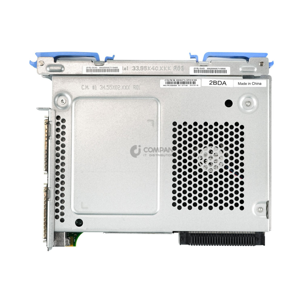 00E0646 IBM GX 12X CHANNEL DUAL PORT DDR HCA ADAPTER FOR IBM PSERIES POWER7