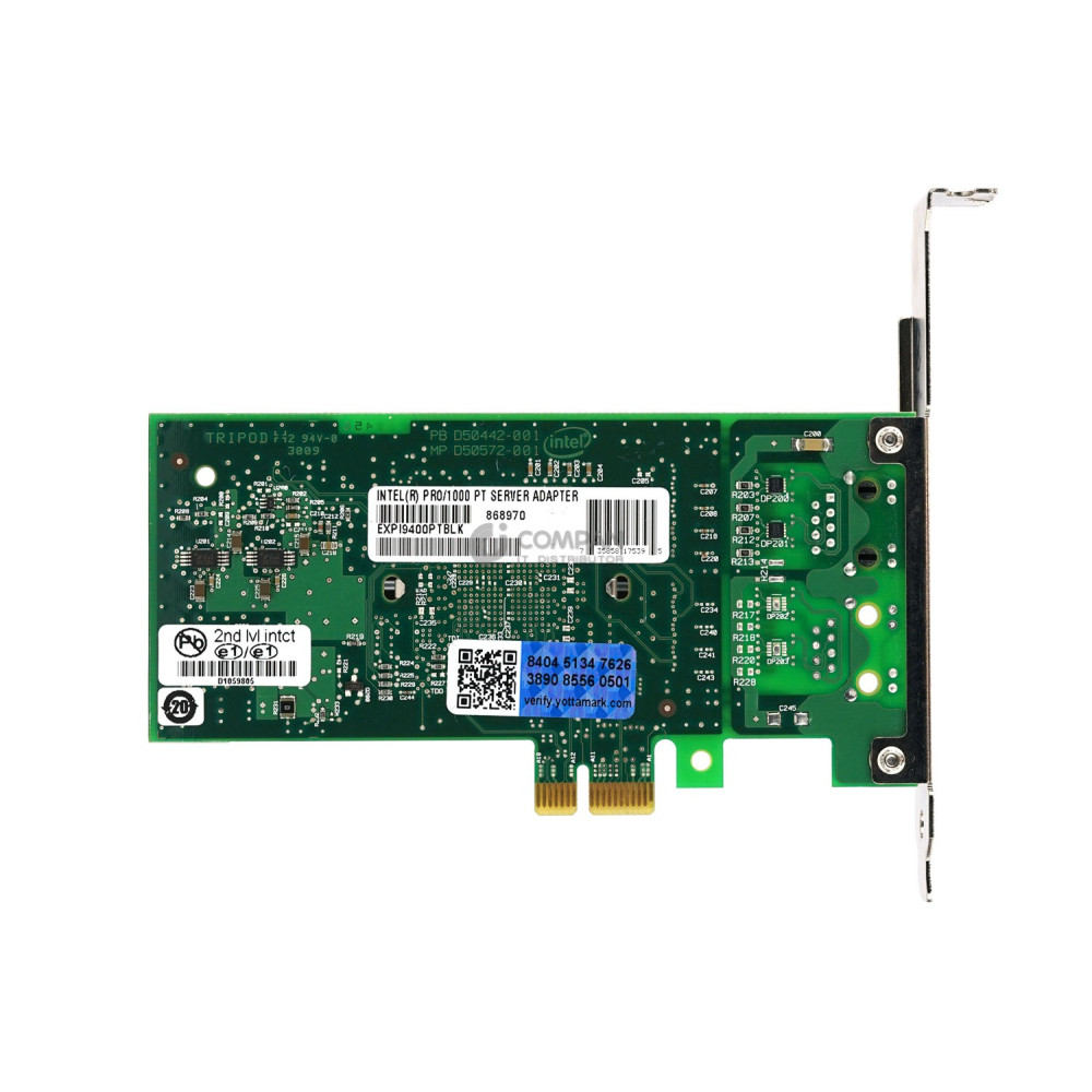 D50861-004 INTEL PRO/1000 SINGLE PORT SERVER ADAPTER PCI-E