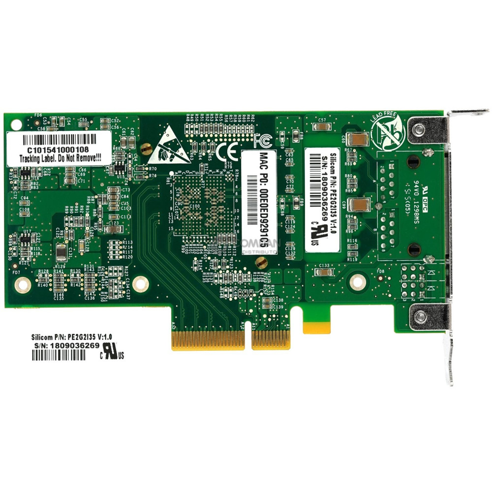 PE2G2I35 SILICOM GIGABIT ETHERNET PCI-E DUAL PORT ADAPTER