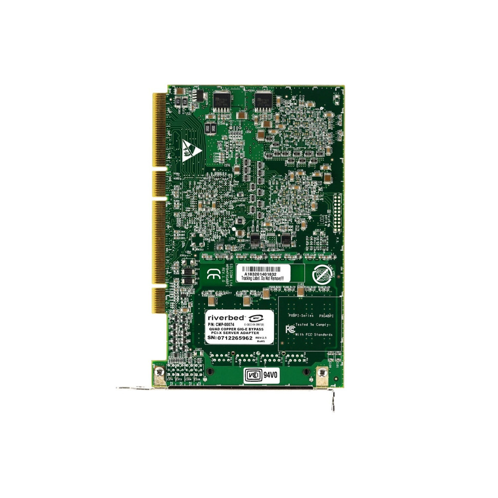 CMP-00074 QUAD PORT GIG-E BYPASS PCI-X SERVER ADAPTER
