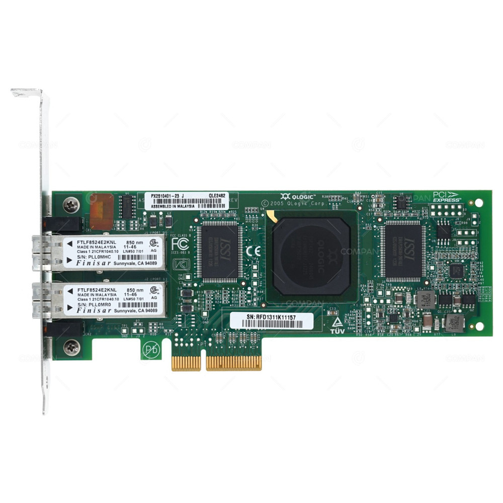00Y5627 IBM QLOGIC QLE2462 4GB DAL PORT FC ADAPTER